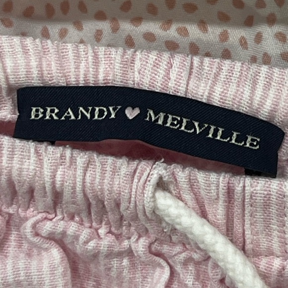 Brandy Melville Light Pink Pajama Pants - Picture 3 of 3